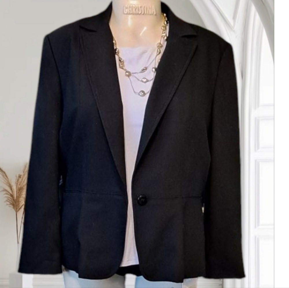 Vintage Talbots Black Blazer